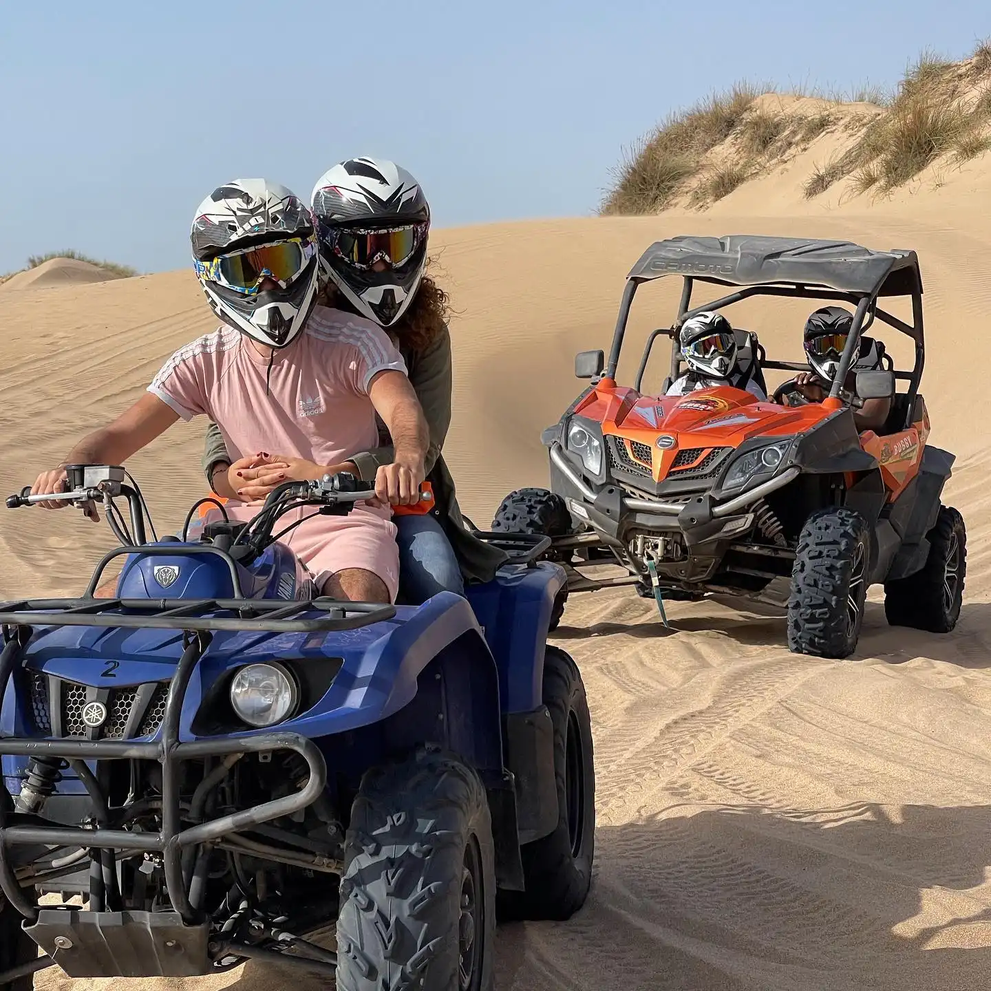 Buggy sur piste côtière entre Agadir et Essaouira